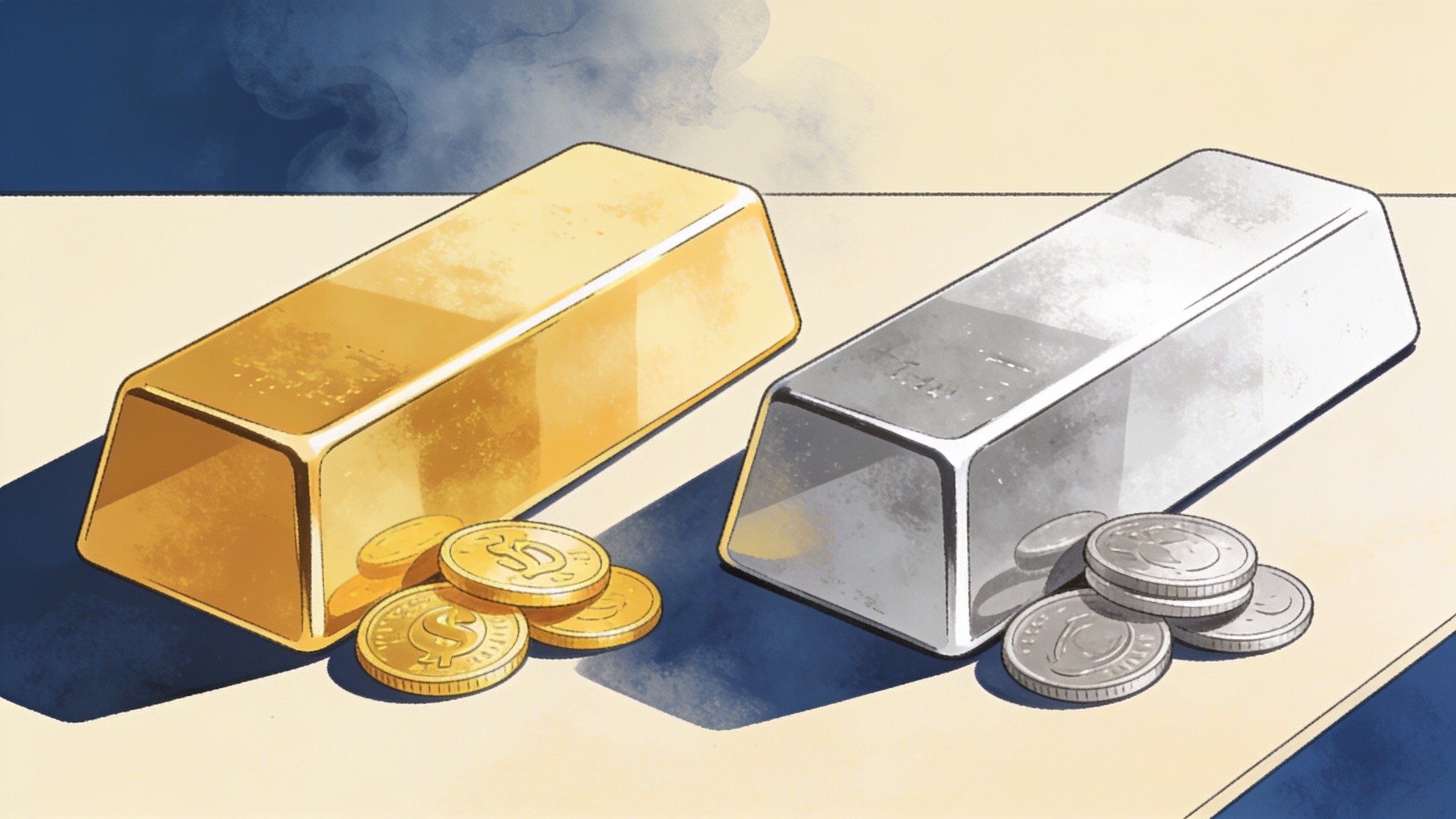 BUZZ - Affecté par le renforcement du dollar, le prix de l'or recule légèrement, entraînant une baisse des actions aurifères.