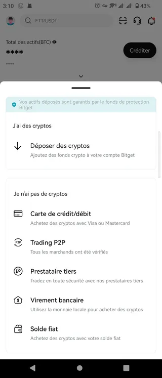 Complete your payment on Bitget App image 1
