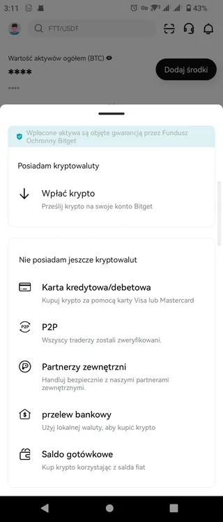 Complete your payment on Bitget App image 1