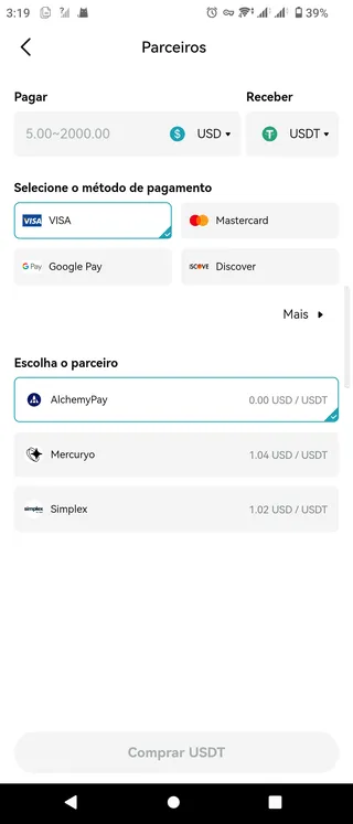 Complete your payment on Bitget App image 2