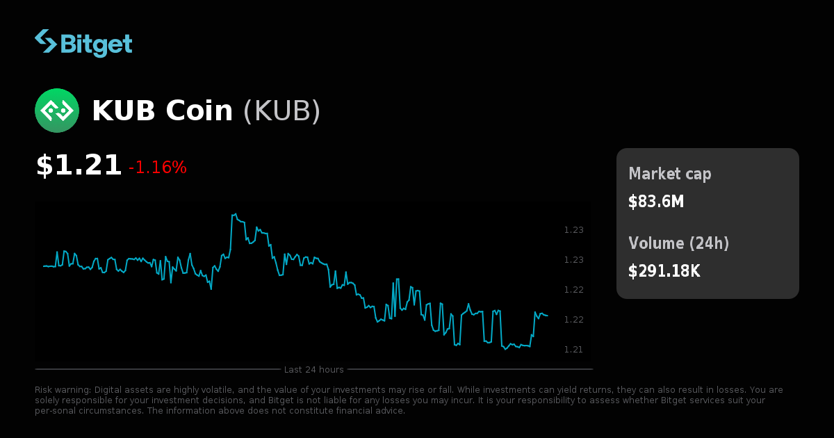 Vibrant Kub Market Cap Image Illustration Vibrant Kub Market Cap Image Illustration