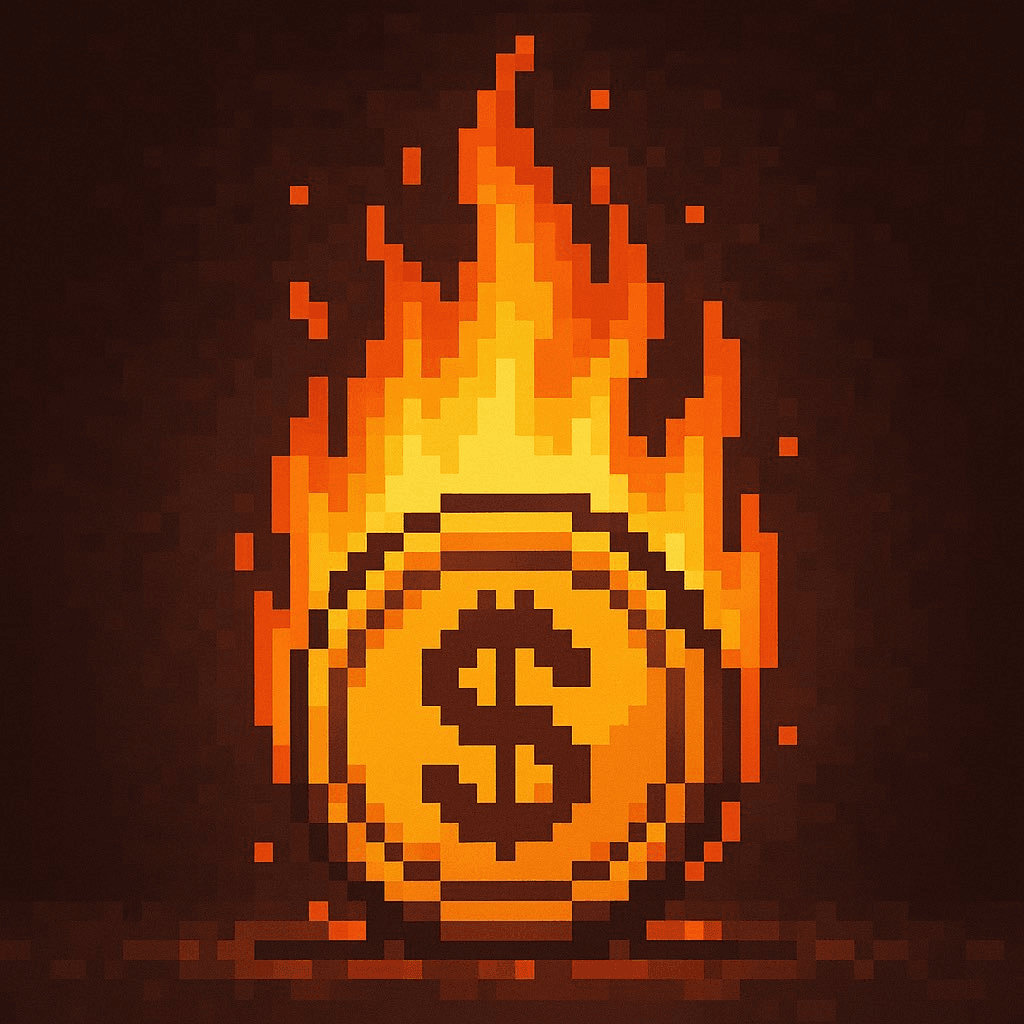 كيفية بيع Burning till 10M mc (Burn)
