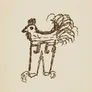 Chicken in trousers