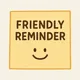 Ціна friendly reminder