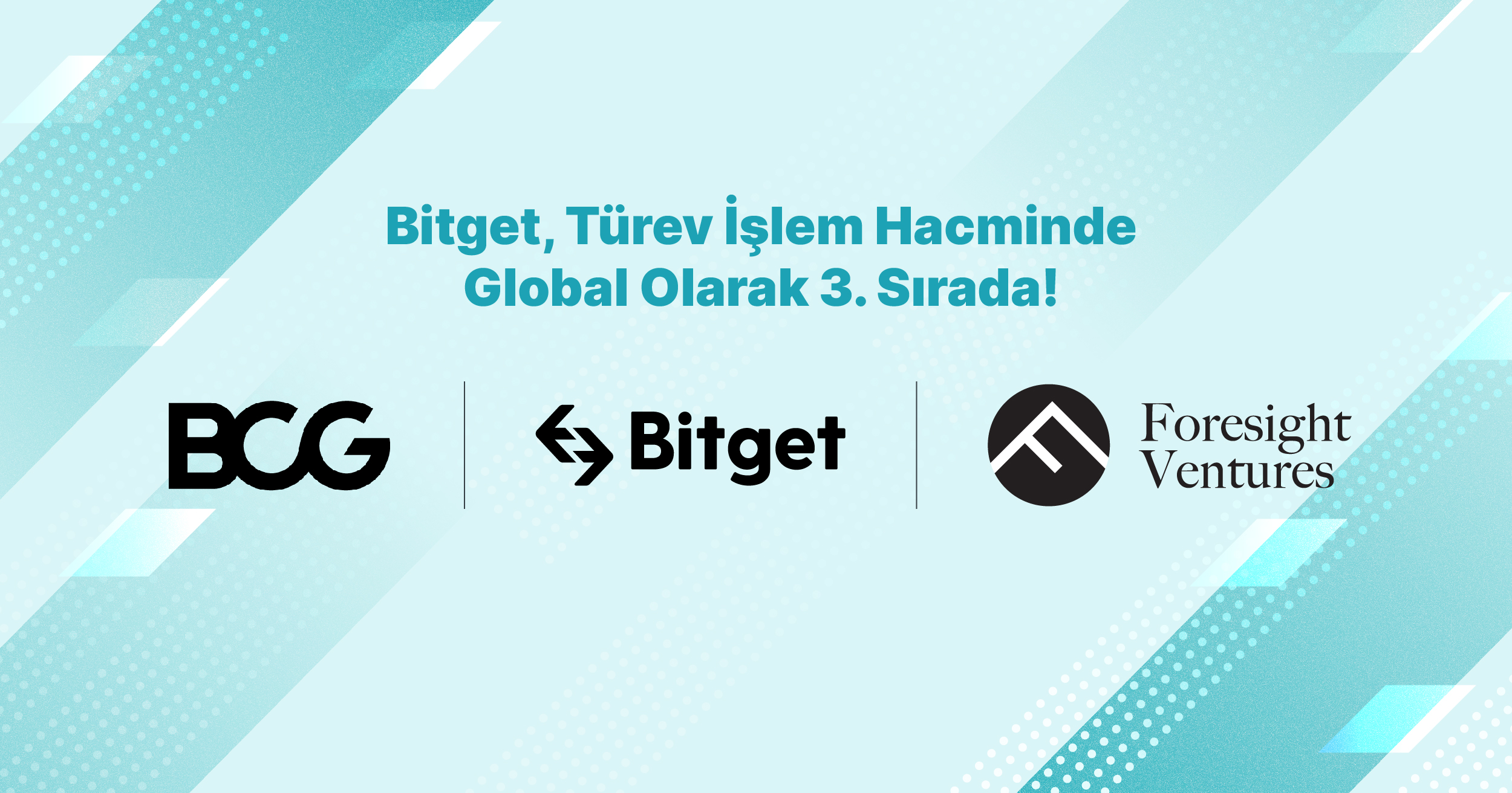 BCG Raporu: Bitget, Türev İşlem Hacminde Global Olarak 3. Sırada!