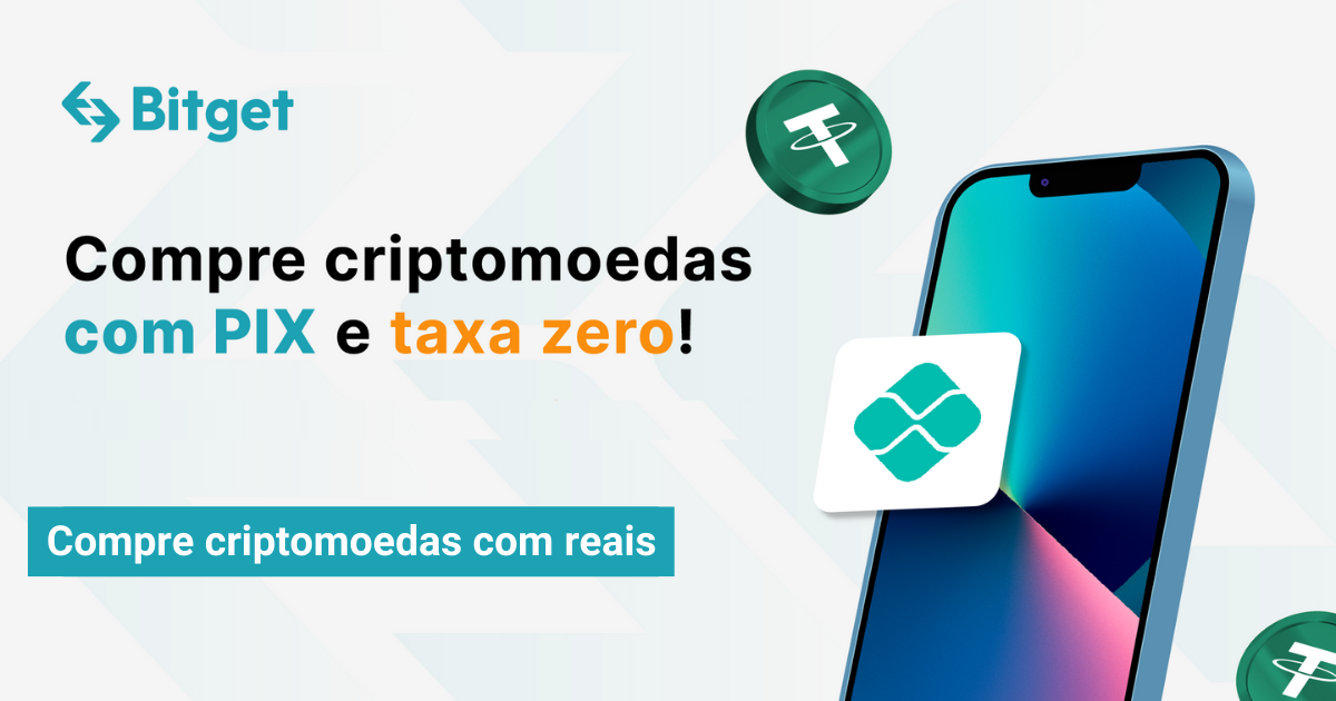 Como comprar criptomoedas em reais com Pix na Bitget