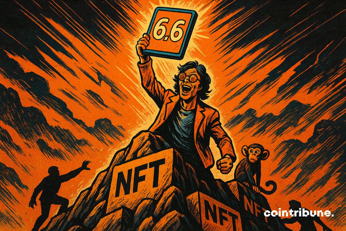 Crypto : Le marché des NFT reprend des couleurs et atteint 6,6 milliards de dollars