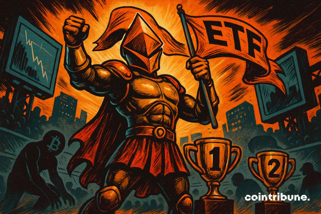 Etherereum s’impose deux jours de suite dans la guerre des ETF image 1