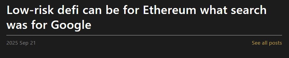 Ethereum, le « Google » de la crypto selon Vitalik Buterin image 1