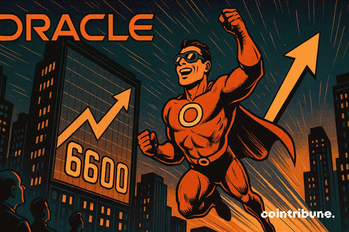 The S&P 500 reaches an all-time high, Oracle takes advantage