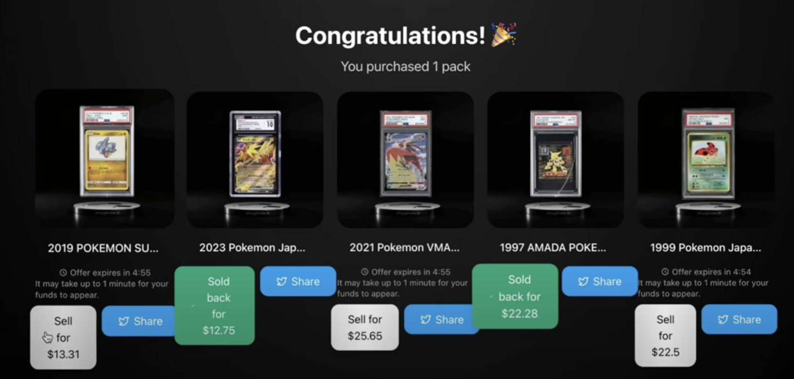 $CARDS を乗っ取る?ポケモンカード RWA トレーディングプラットフォーム「Phygitals」を詳しく紹介。 image 11