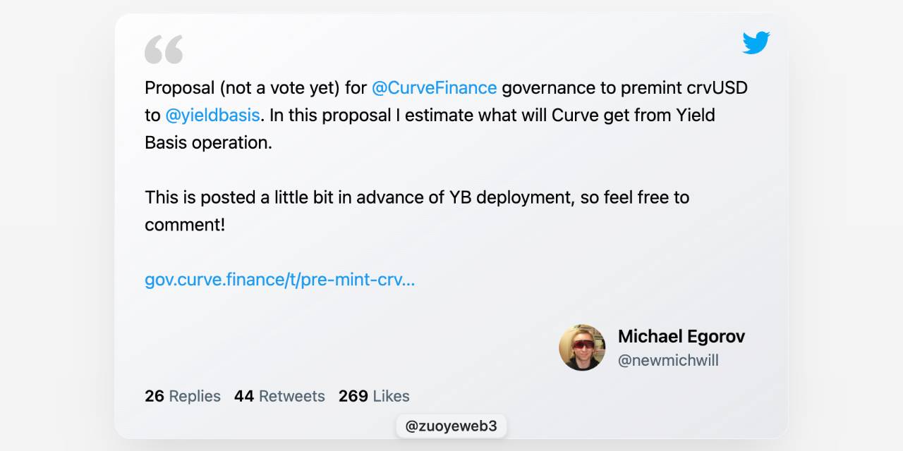 Curve 阴谋续作，Yield Basis 稳定币收益新范式 image 5