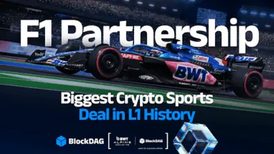 Surto global de mais de $425 milhões da BlockDAG, parceria com a F1® e visão ousada superam as esperanças do XRP e a ambição tokenizada da Ondo