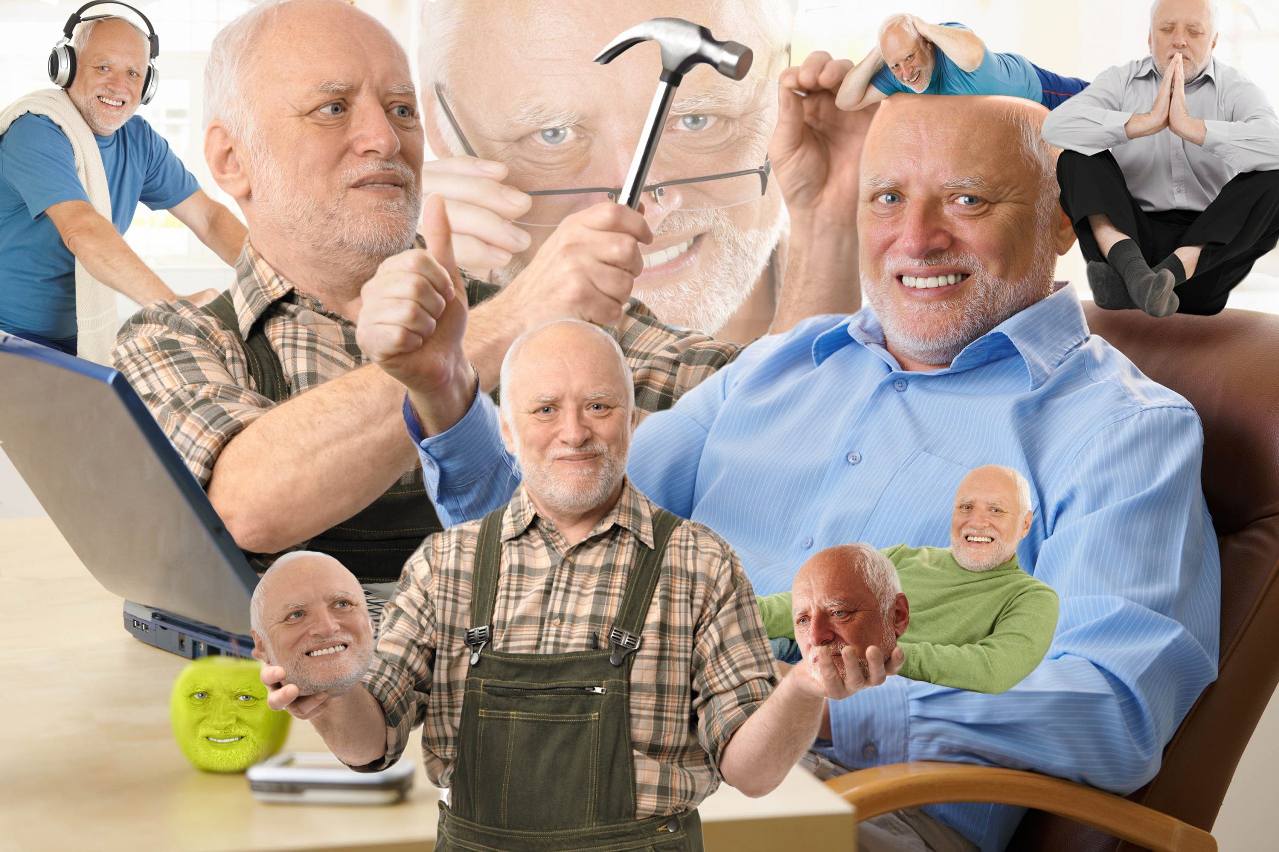 Meme coin chronicles: Hide the pain Harold image 1