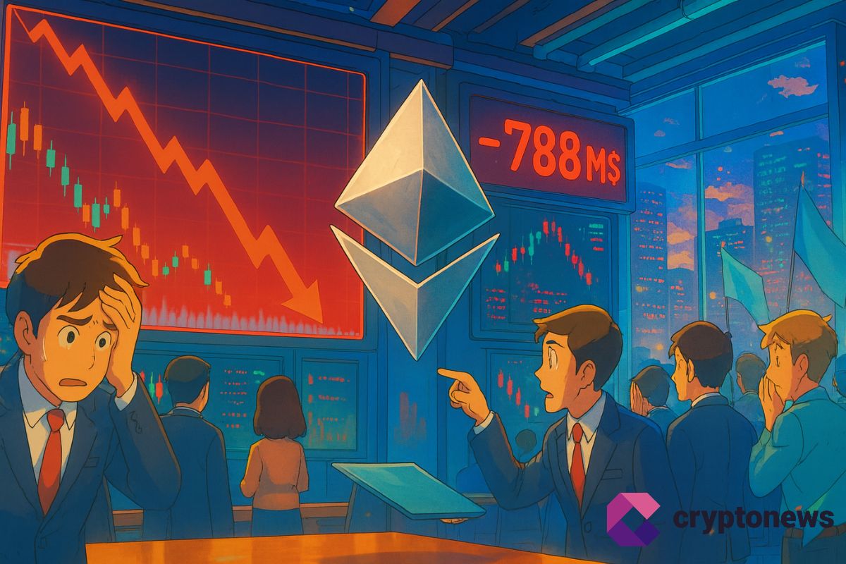 Ethereum en baisse : les ETF ETH perdent 788 M$ en quatre jours