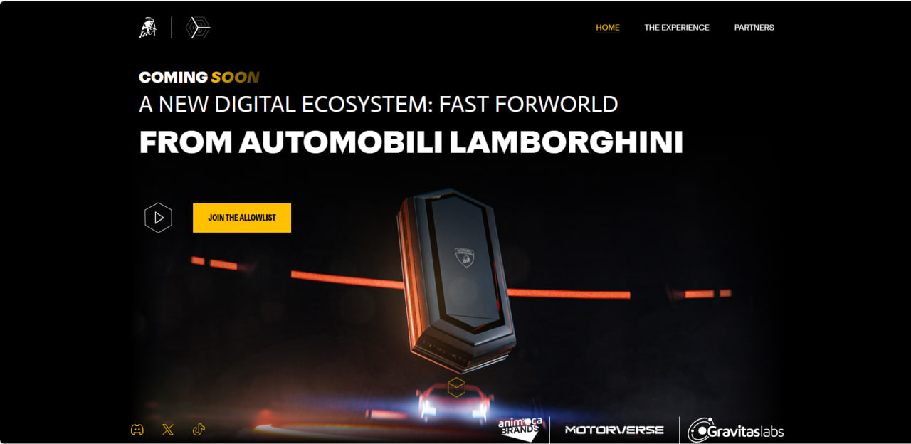 Lamborghini hợp tác với Animoca và Motorverse, mang siêu xe vào thế giới Web3 image 1