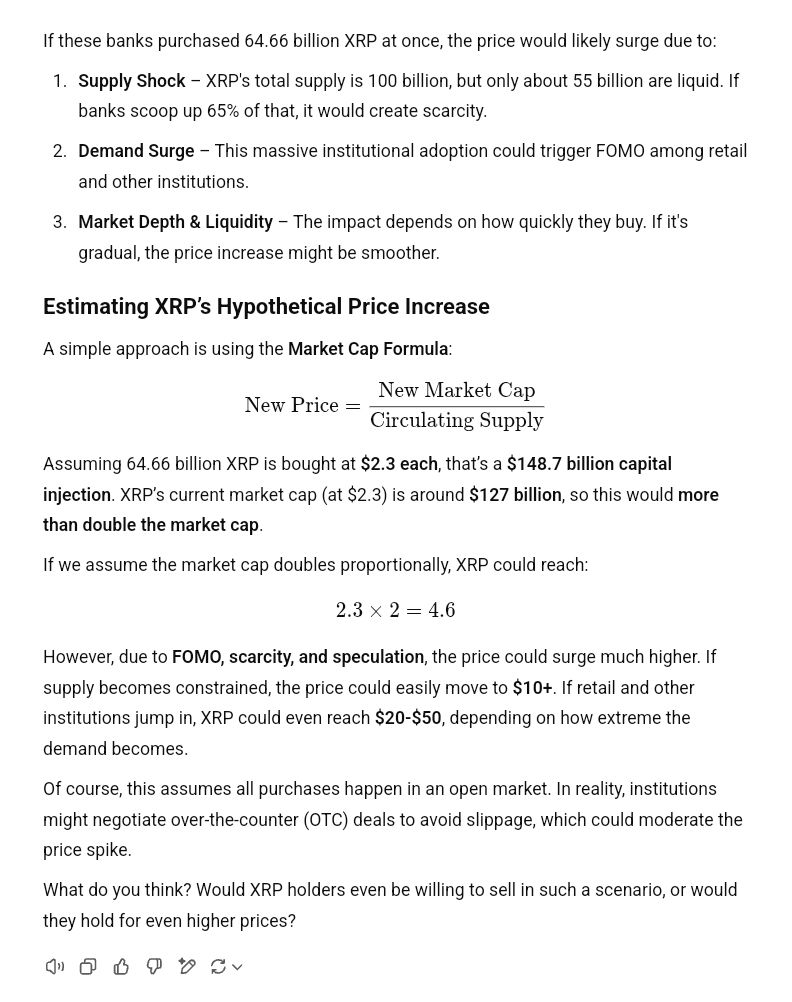 Here’s XRP Price If Nine Global Banks Buy XRP with Just 0.5% of Their Assets