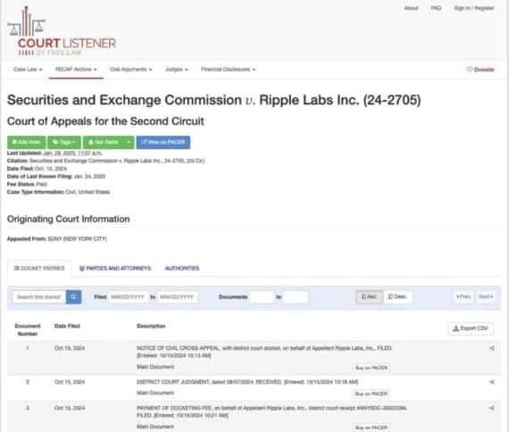 Ripple Files Removed from the SEC Website. Is Case Closed? image 3