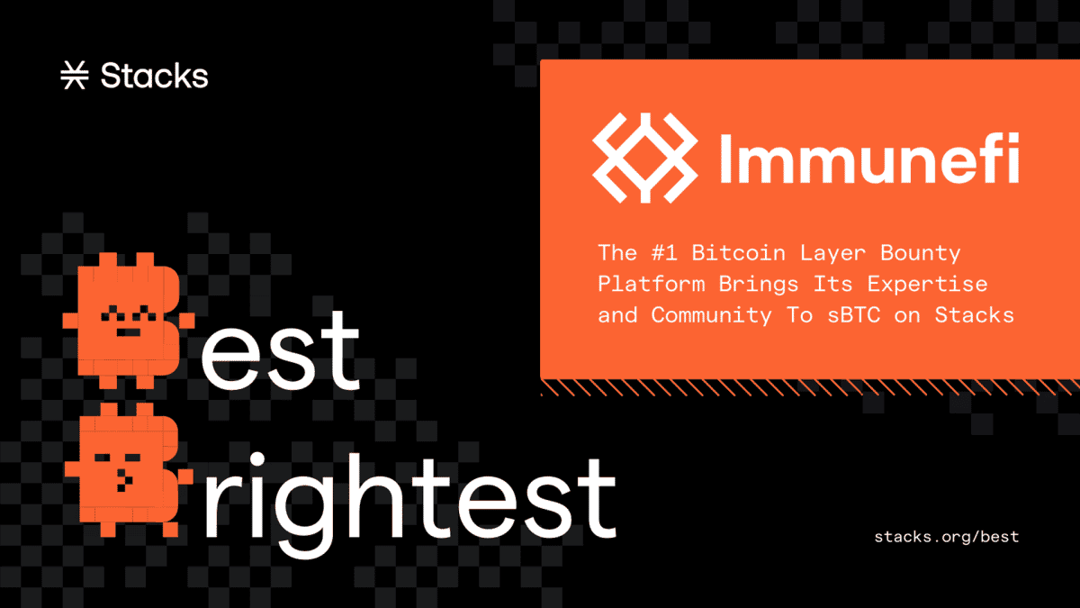 Platform Keamanan Crowdsourced Terkemuka Immunefi Bekerja Sama dengan Asymmetric Research & Bitcoin L2 Labs untuk Meningkatkan Keamanan sBTC image 0