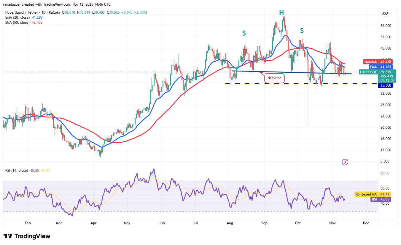價格預測 11/12：BTC、ETH、XRP、BNB、SOL、DOGE、ADA、HYPE、LINK、BCH image 8
