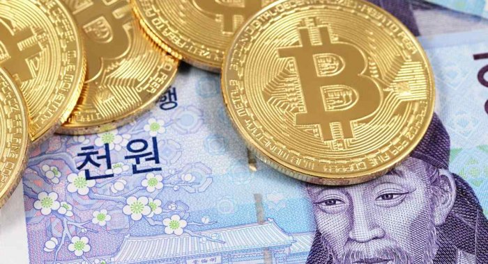 Биткоин в Южной Корее торгуется с неожиданной скидкой 2%