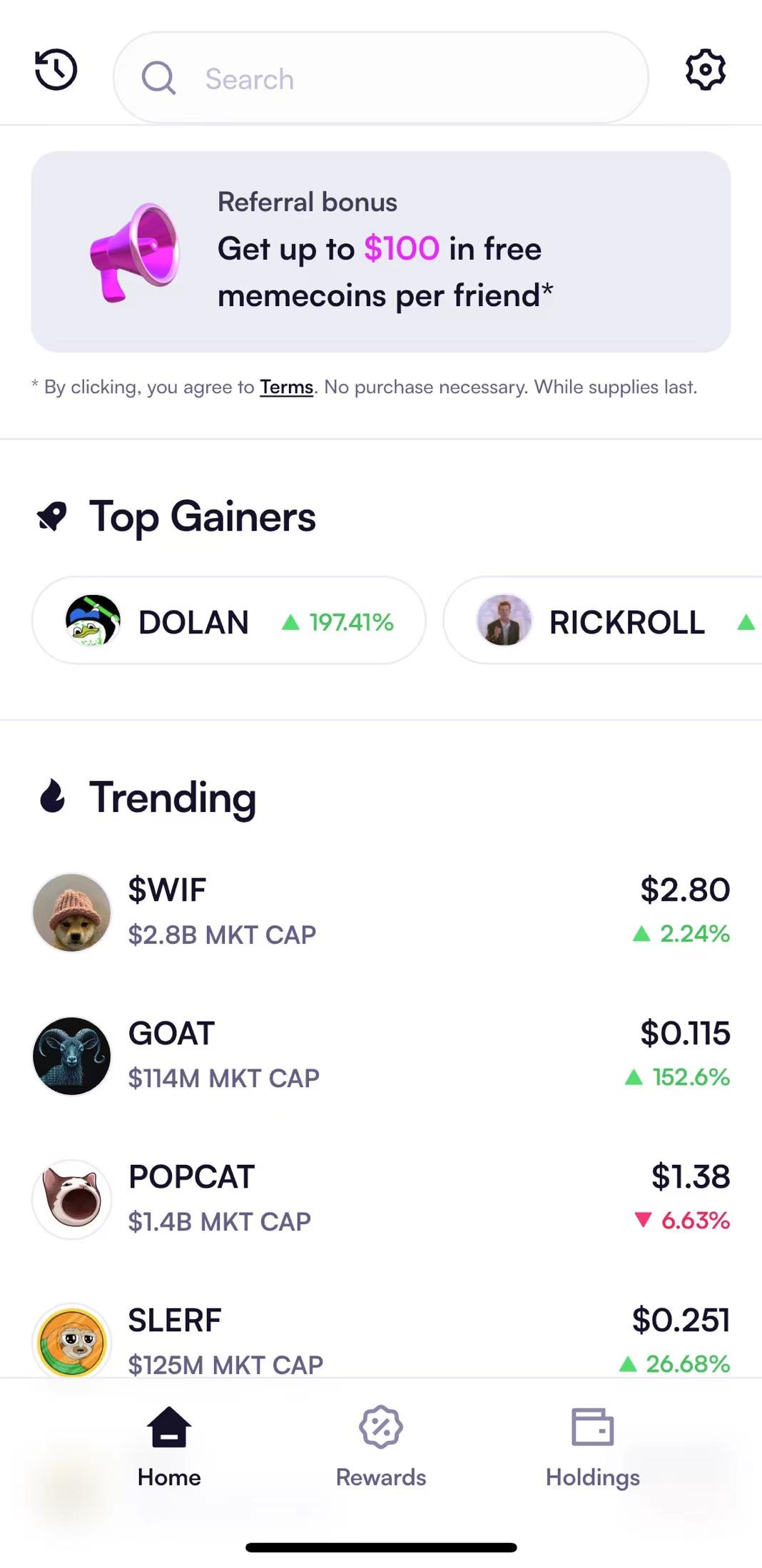 速览Alliance DAO孵化新作Moonshot:面向MEME交易的自托管加密钱包,打通法币支付 image 1