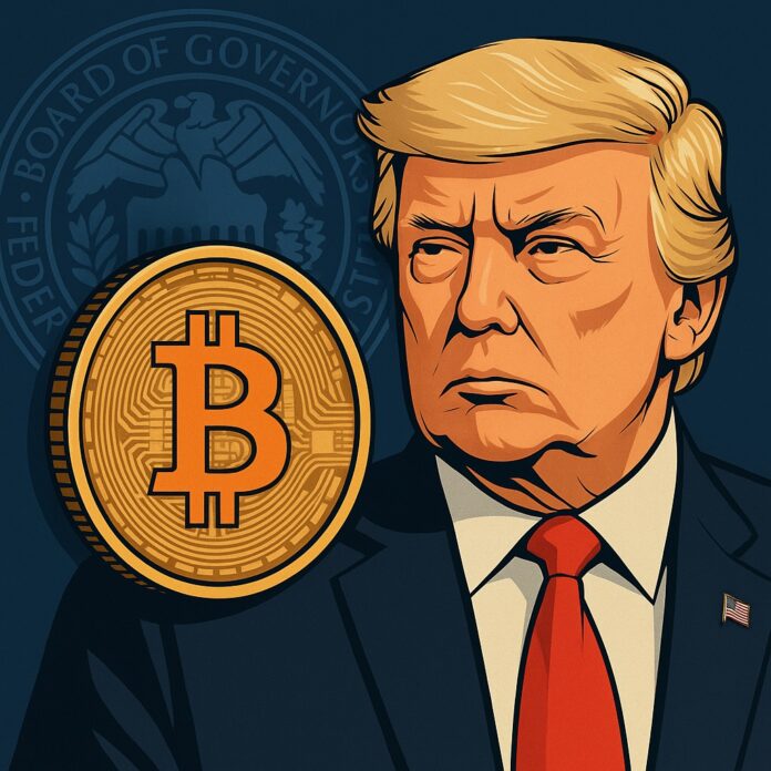 Nachfolger für Fed-Vorsitz kryptofreundlich? Trump prüft Nachfolger image 0
