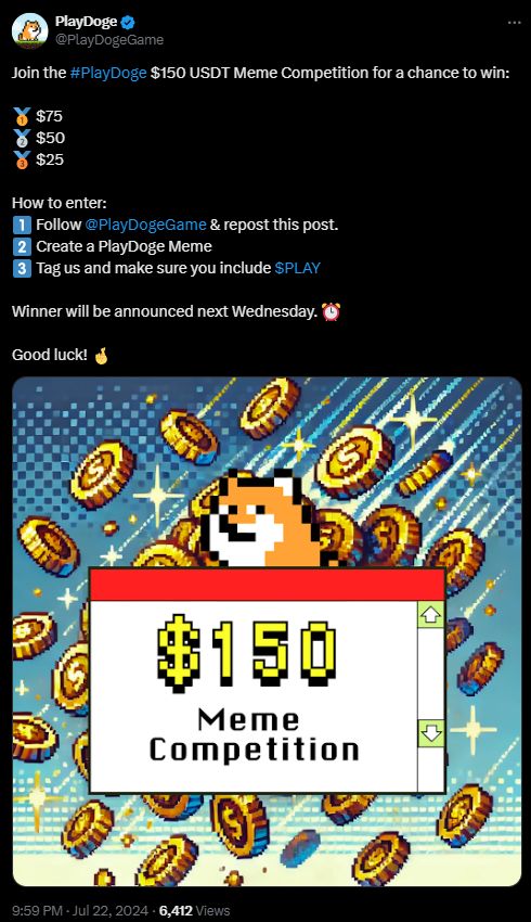 Dogecoin Predicted To Soar 131% This Year As PlayDoge Hurtles Past $5.8M In Presale image 3
