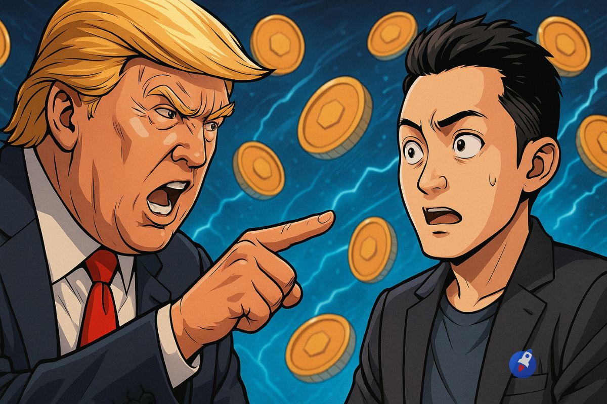WLFI : Trump blacklist Justin Sun (TRON), près de 3 milliards de tokens gelés