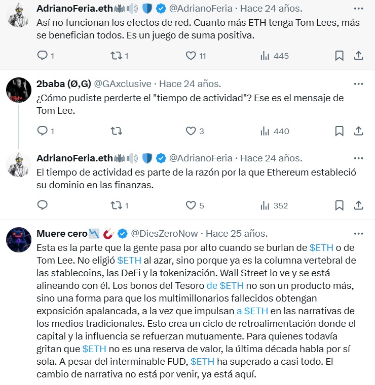 Ethereum vive un momento decisivo: «la oportunidad de una generación»
