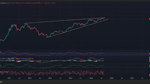 Cena Bitcoin dzisiaj: nagły spadek do 109 tys. dolarów, czy możliwe jest wsparcie na poziomie 116 tys. dolarów?