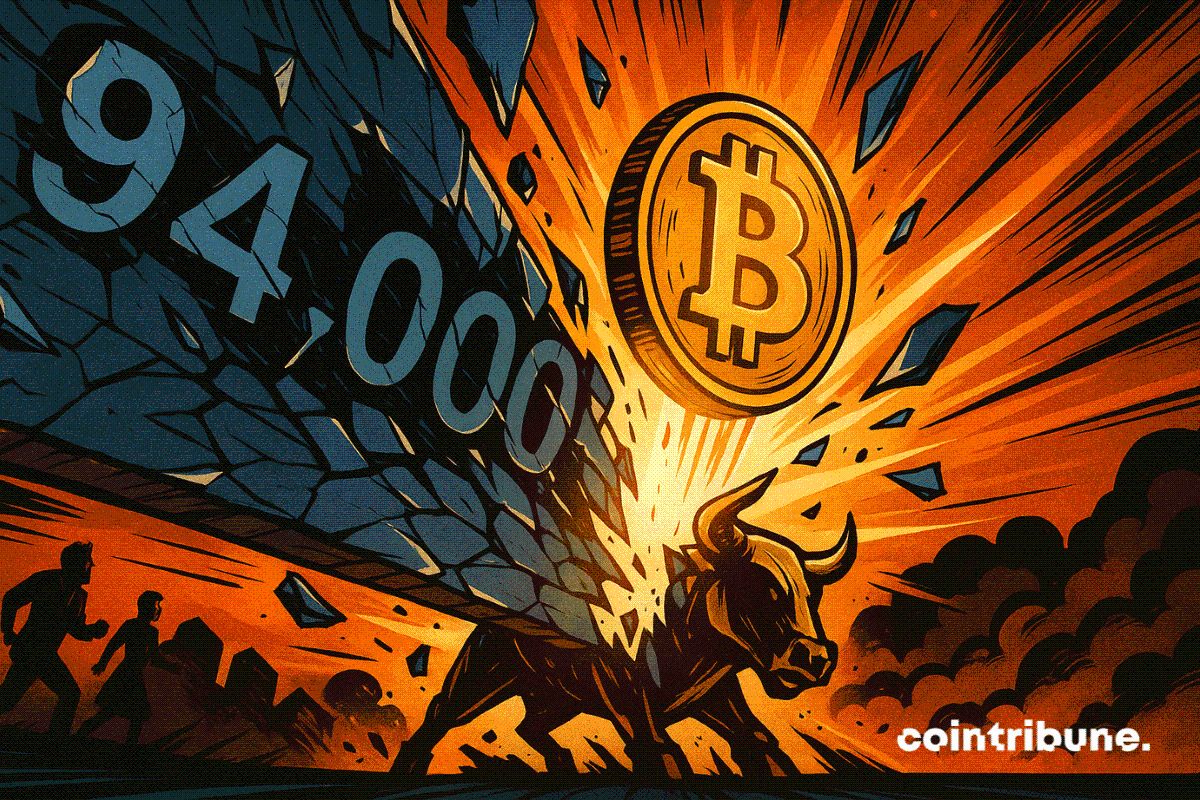 Bitcoin Climbs Past $94K Amid Fed Uncertainty