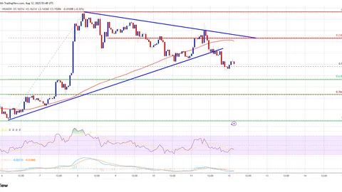 XRP Price Flirts With Breakdown—Bulls on the Defensive