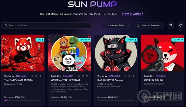 pump.fun、SunPump 平台收益超过公链,memecoin 赛道即将爆发？ image 3