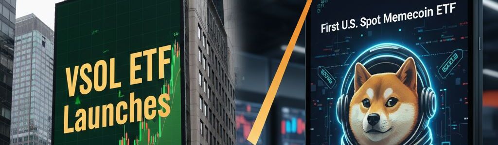 VSOL ETF se lanza mientras el primer ETF spot de memecoins en EE. UU. debuta este lunes image 0