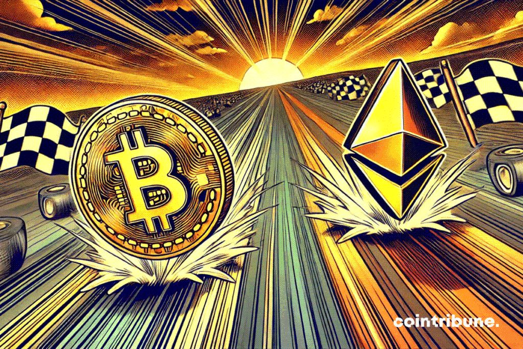 Crypto : Ethereum pourrait-il inverser la tendance et surpasser le Bitcoin ? image 1