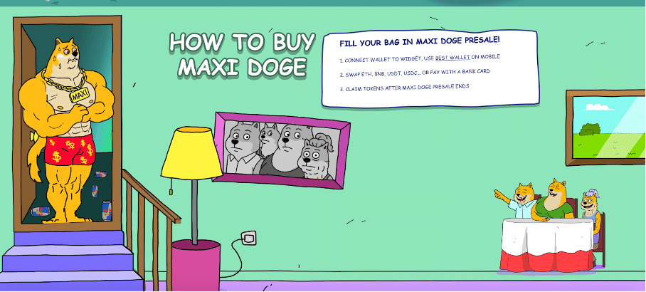 „In Gains We Trust“: Maxi Doge sammelt 350K und will 1000x durch die Decke gehen image 4