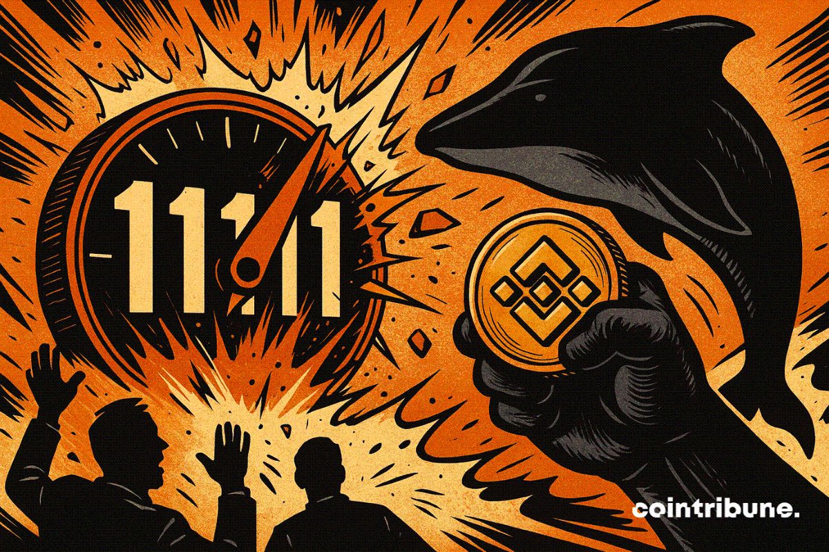 BNB atteint un nouveau sommet à 1 111 dollars, porté par les investisseurs