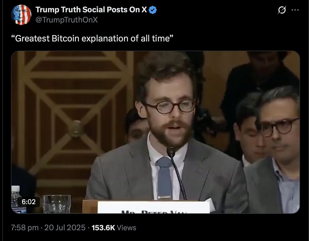 Bitcoin Hoy 21/07/2025: BTC vuelve a los 119 mil dólares y Trump publica un «tutorial» sobre Bitcoin image 3
