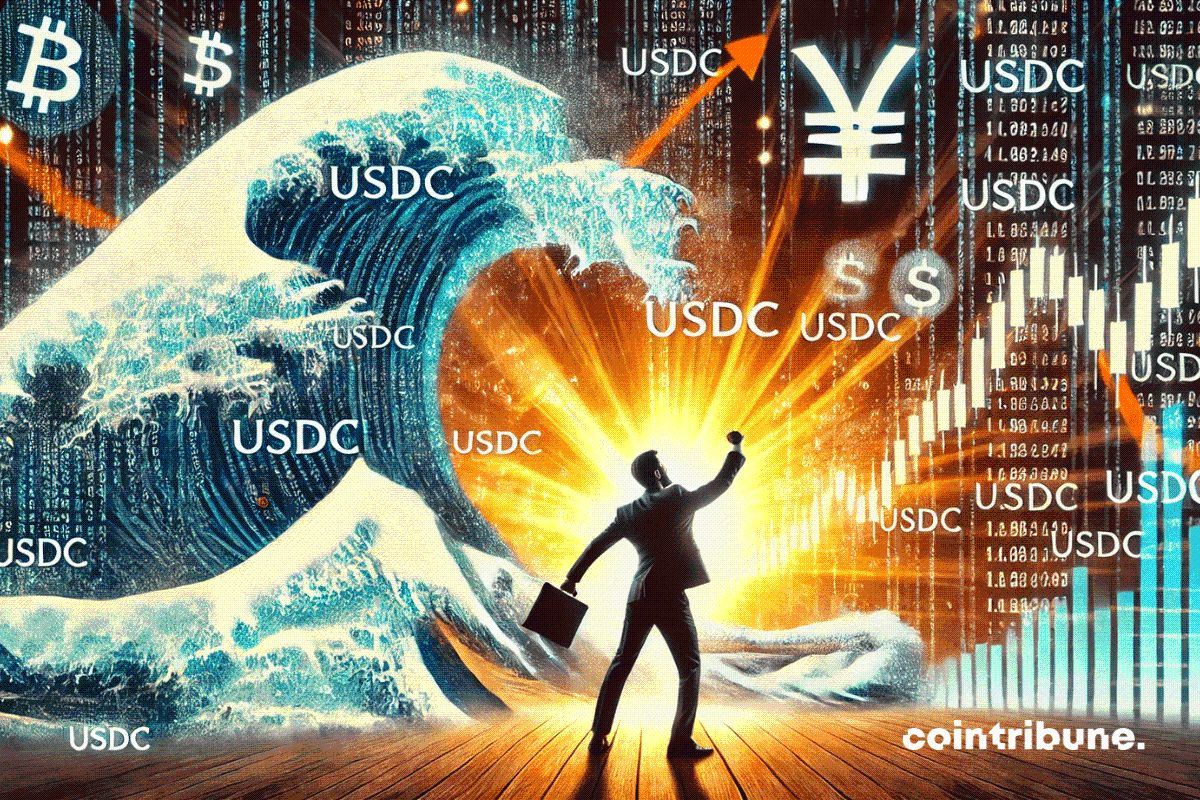 La capitalisation du stablecoin USDC dépasse les 60 milliards de dollars