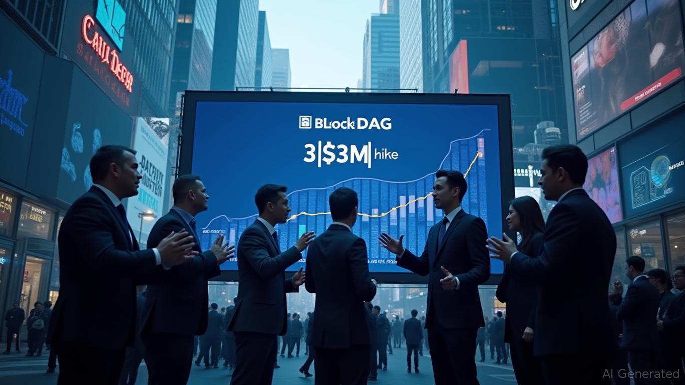 Real-World Infrastructure Fuels BlockDAG's $395M Presale Boom