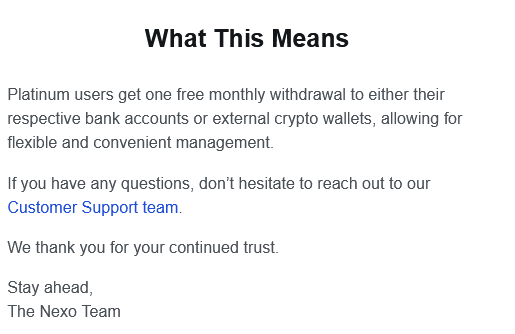Nexo Offers Free Fiat Withdrawals to Appease Fee Outrage image 0