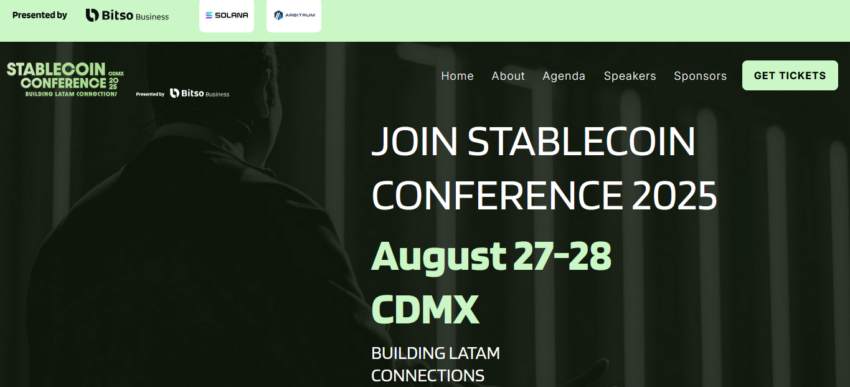 México albergará la primera conferencia de Stablecoins en Latinoamérica