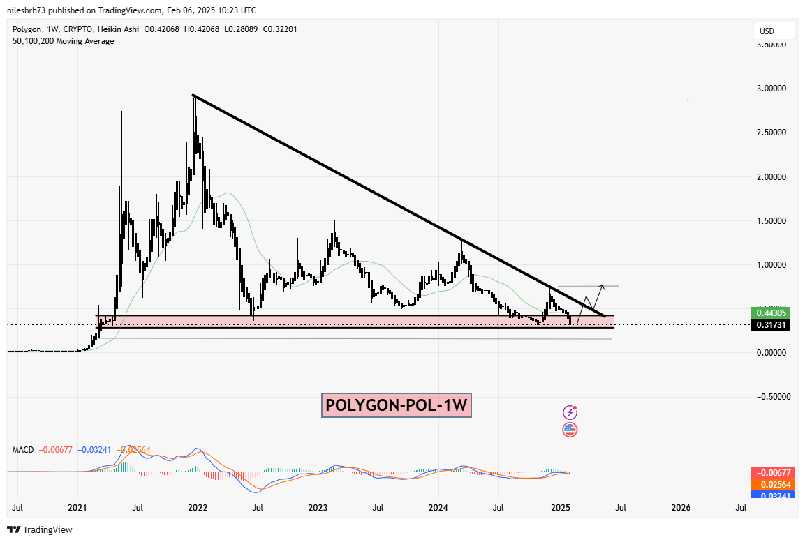 Polygon (POL) Testing Its Three-Year Crucial Support Level: Will It Bounce Back? image 1