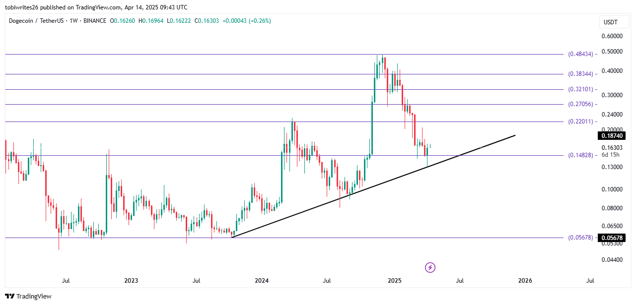 Potential Dogecoin Rally Ahead as Key Support Level and Increased Buying Interest Emerge image 0