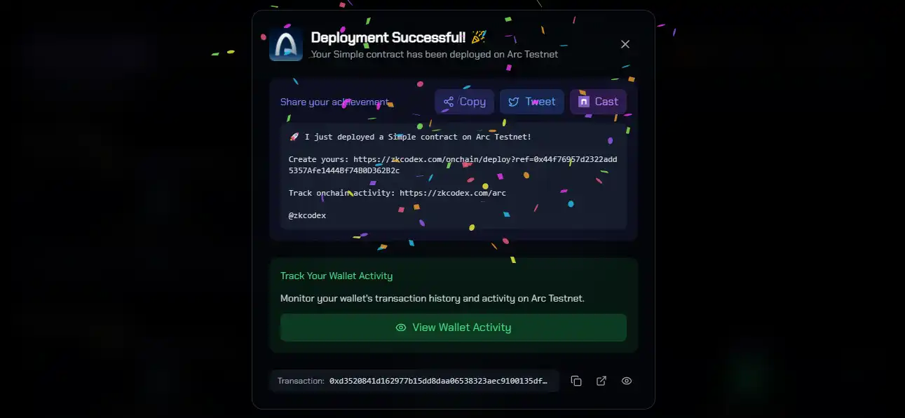 How to Participate in Circle's Native Chain Arc Testnet Interaction? image 9
