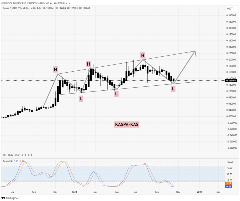 Kaspa Crypto Melesat Tipis Hari Ini (23/10/24): KAS Siap untuk Pembalikan? image 1