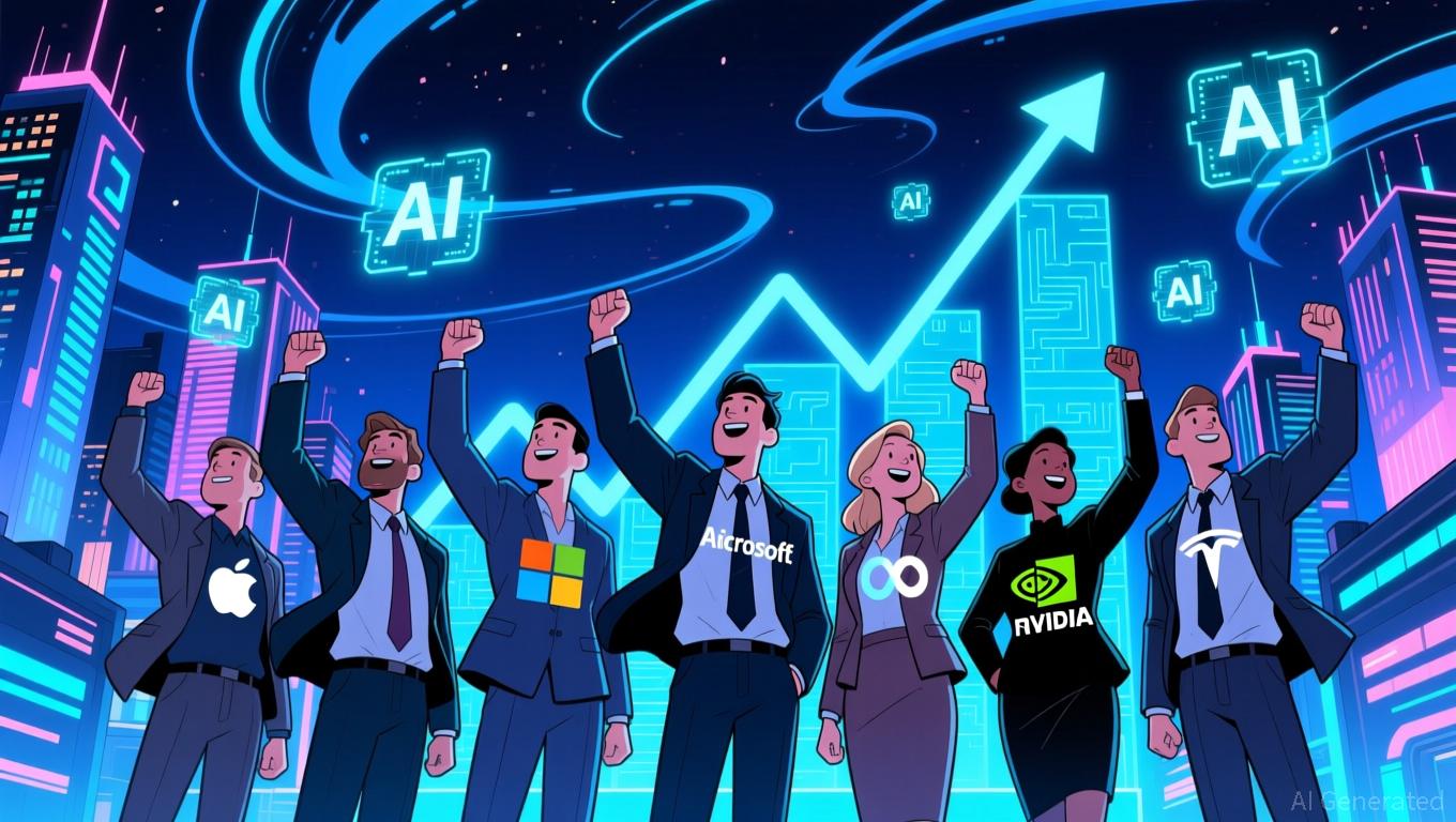 AI Titans' Command of the Market Fuels Overcrowded Investments and Concerns of a Bubble