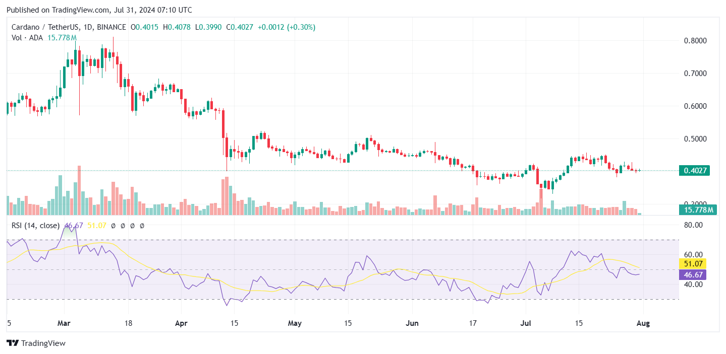 Cardano Transaction Volume Dips as Major Upgrade Looms image 3