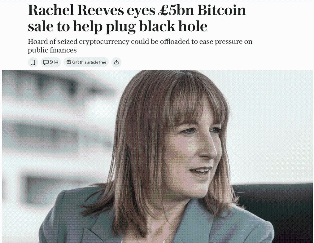 Le Royaume-Uni vend 7 milliards de dollars de Bitcoin: krach crypto en vue ? image 2